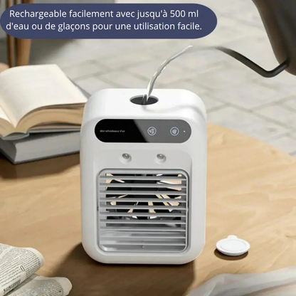 Rafraîchisseur d'air avec diffuseur de parfum intégré — Fraîcheur et bien-être à domicile