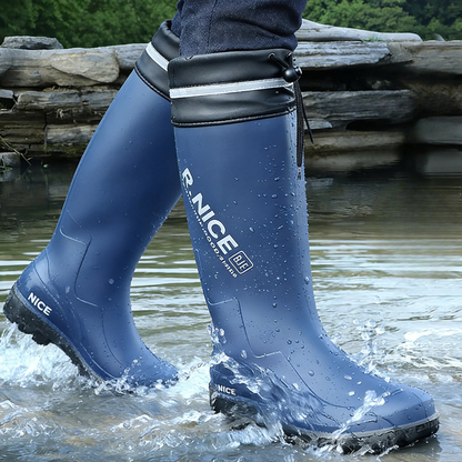 Bottes de pluie pliables en caoutchouc - au sec lors des averses