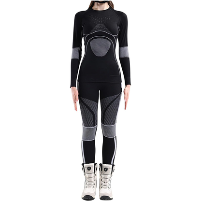 Zweiteiliges Damen-Skiset für den Winter – Jacke und Hose aus Stretchstoff