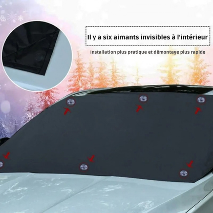 Magnetischer Windschutzscheibenschutz - bereit für jede Jahreszeit