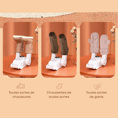 Elektrischer Schuh­trockner 200 W – trockene Schuhe im Alltag
