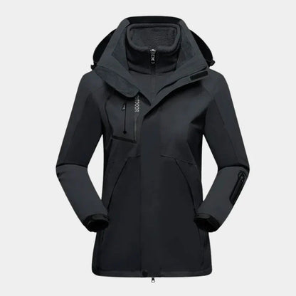 Veste Ski Femme Imperméable – Manteau Hiver Snowboard Coupe Sport