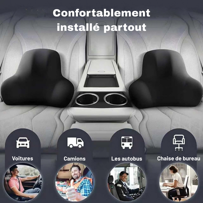 Coussin lombaire en mousse à mémoire de forme - confort au quotidien