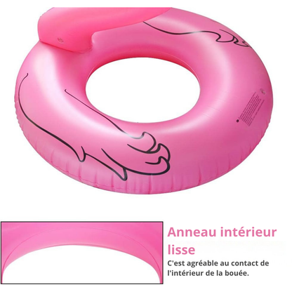 Aufblasbarer Flamingo-Schwimmring – Lustiges und bequemes Poolzubehör für den Sommer