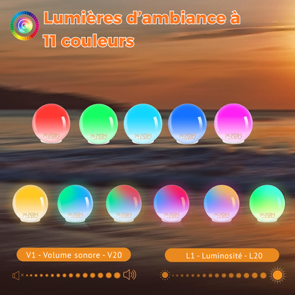 7-Farben-Sonnenaufgangssimulator – sanft in den Tag starten
