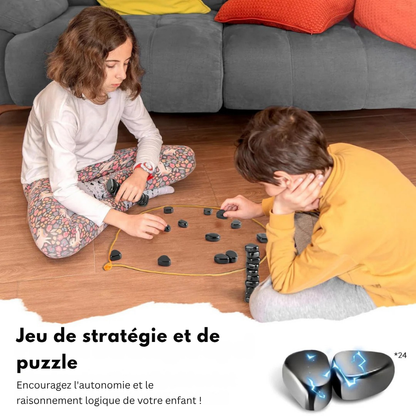 Jeu d’Échecs Magnétique Portable CheckMate – Stratégie, Plaisir et Apprentissage Partout