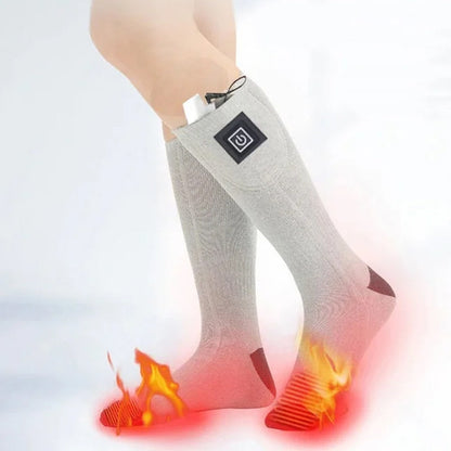 Beheizte Socken | Wiederaufladbare Thermosocken mit einstellbarer Temperatur und bis zu 8 Stunden Wärme