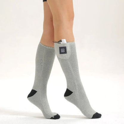 Beheizte Socken | Wiederaufladbare Thermosocken mit einstellbarer Temperatur und bis zu 8 Stunden Wärme