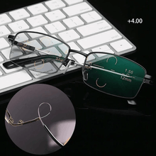 Titanium Progressive Glasses: Distance & Near Vision