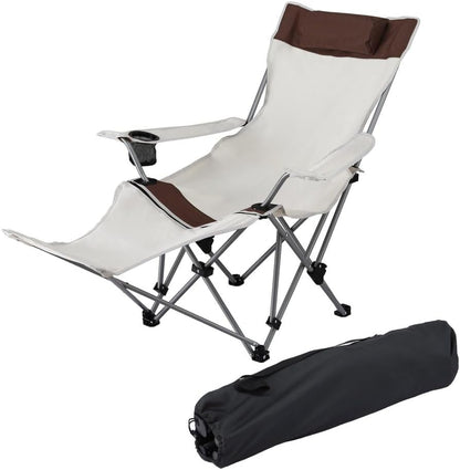 Chaise de plage portable pliable – Légère, confortable et idéale pour l’extérieur