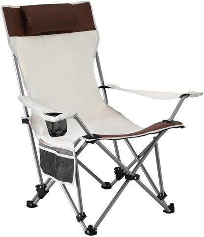 Chaise de plage portable pliable – Légère, confortable et idéale pour l’extérieur