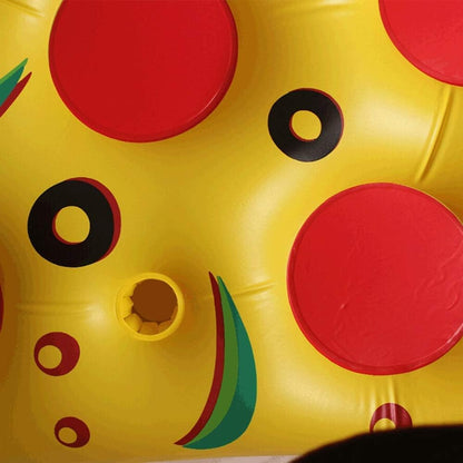 Matelas Gonflable Pizza Géante – Détente Fun et Confort sur l’Eau