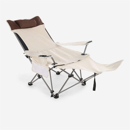 Chaise de plage portable pliable – Légère, confortable et idéale pour l’extérieur