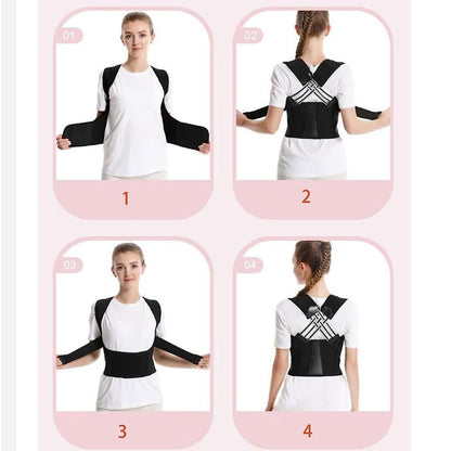 Correcteur postural réglable unisexe - maintien discret au quotidien