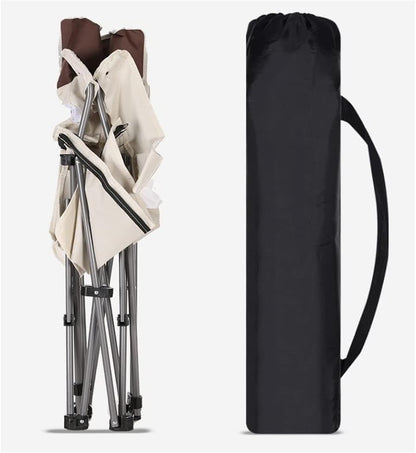 Chaise de plage portable pliable – Légère, confortable et idéale pour l’extérieur