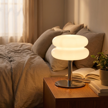 Cloud Macaron Glass Table Lamp