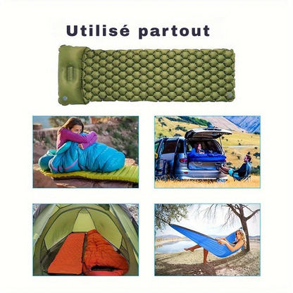TrailComfort – Matelas Gonflable Ultra Léger pour Camping et Randonnée
