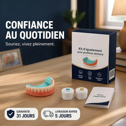 Kit d’ajustement pour dentier - confort au quotidien