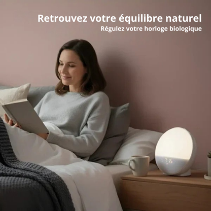 Réveil simulateur d’aube lumineux - des matins tout en douceur