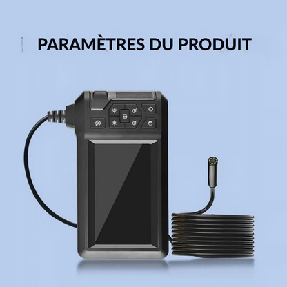Endoscope d’inspection avec écran HD - voyez facilement les zones difficiles d’accès