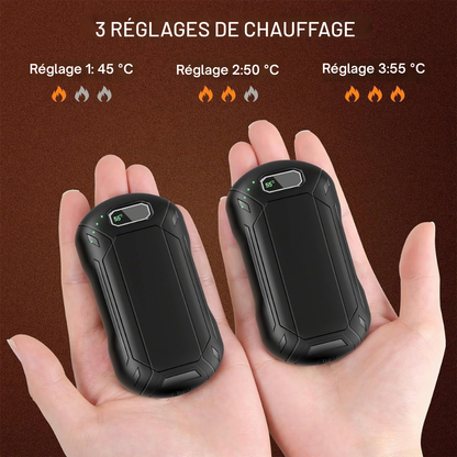 Chauffe-mains électriques rechargeables - une chaleur douce par temps froid