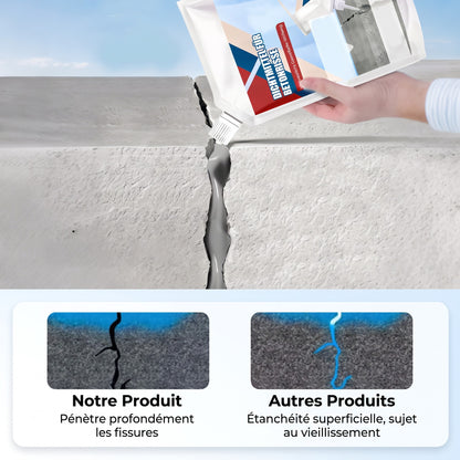 Colle haute performance pour la réparation des fissures du béton