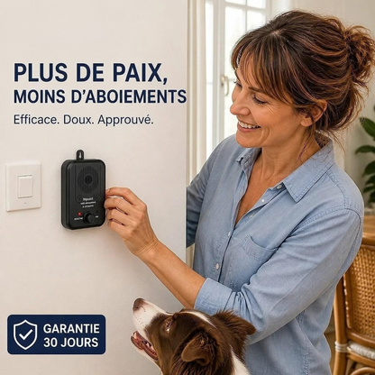 Répulsif anti-aboiement sans collier - retrouvez plus de calme