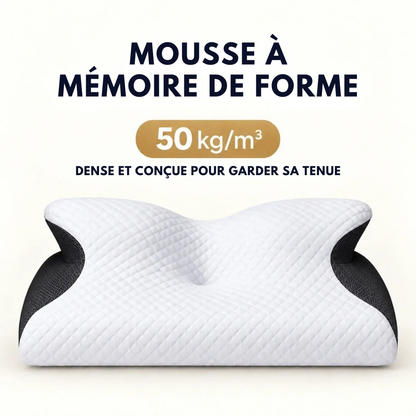 Oreiller cervical à mémoire de forme - un appui adapté à vos nuits