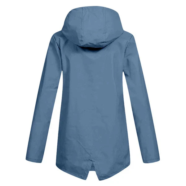 Veste de Pluie Tendance pour Dames avec Capuche - Liora