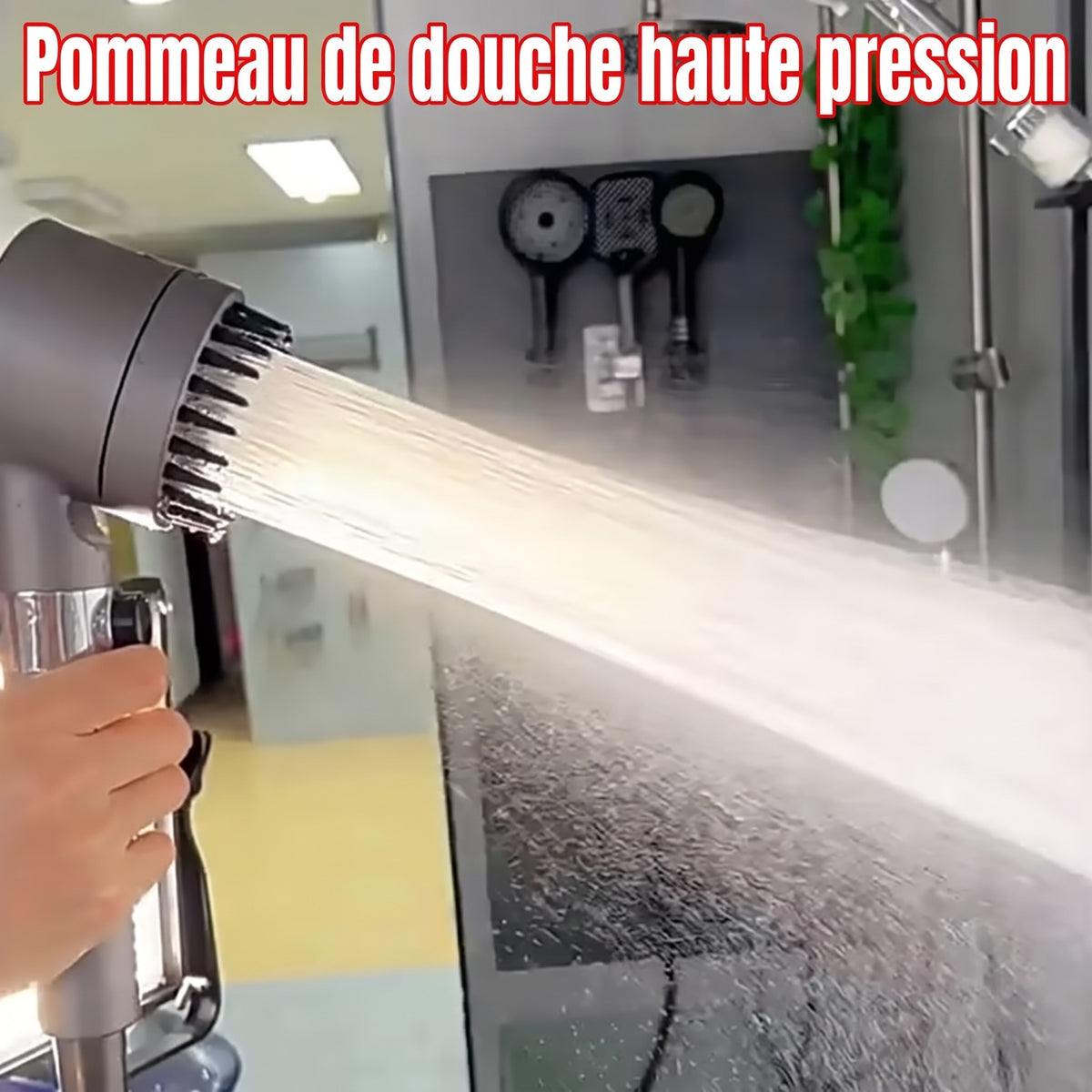 Ensemble de pommeau de douche multifonction haute pression