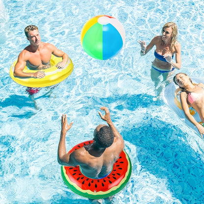 Flotteurs de Piscine Gonflables sur le Thème des Fruits – Ensemble de 3 Anneaux Durables