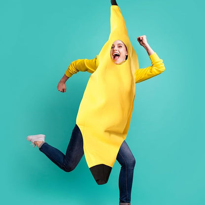 Déguisement banane en mousse - une touche amusante pour vos fêtes