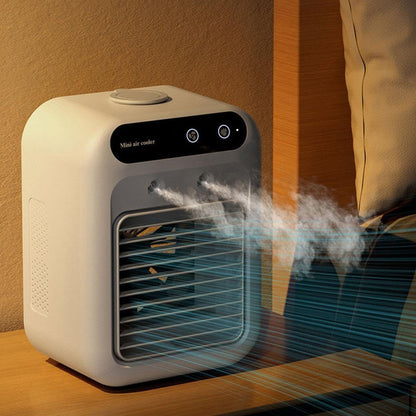 Rafraîchisseur d'air avec diffuseur de parfum intégré — Fraîcheur et bien-être à domicile