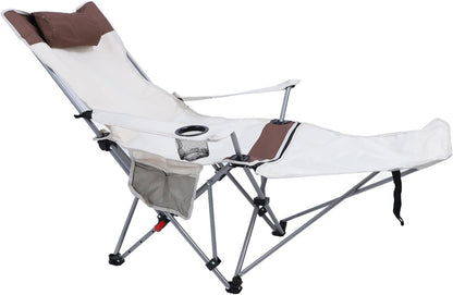 Chaise de plage portable pliable – Légère, confortable et idéale pour l’extérieur