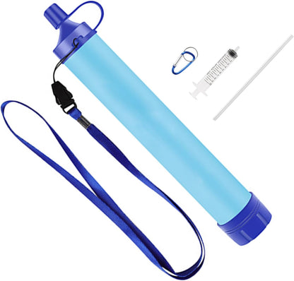 Tragbarer Wasserfilter mit fortschrittlichem Filtersystem – Ideal für Notfälle und Abenteuer