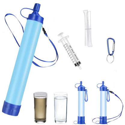 Tragbarer Wasserfilter mit fortschrittlichem Filtersystem – Ideal für Notfälle und Abenteuer