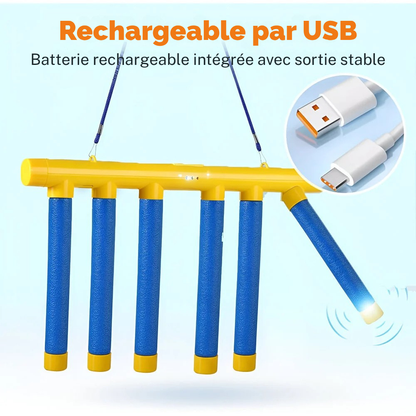 Jeu de réflexes enfant en ABS 3 vitesses - attrapez-les à temps