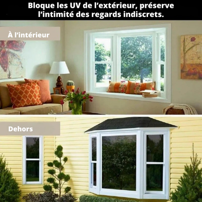 Film de confidentialité pour fenêtres anti-UV - plus d’intimité