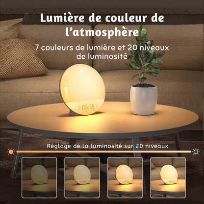 7-Farben-Sonnenaufgangssimulator – sanft in den Tag starten