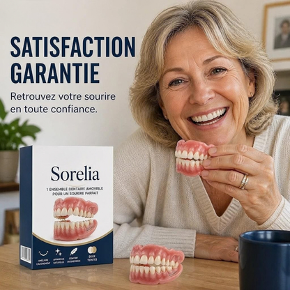 Prothèse dentaire cosmétique amovible - une apparence soignée au quotidien