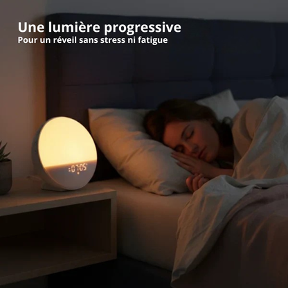 Réveil simulateur d’aube lumineux - des matins tout en douceur