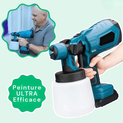 Pistolet à peinture électrique sans fil - peignez en toute liberté