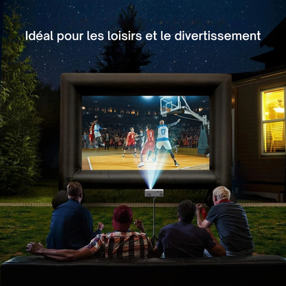 Mini-projecteur LED 3000 lumens - cinéma à la maison
