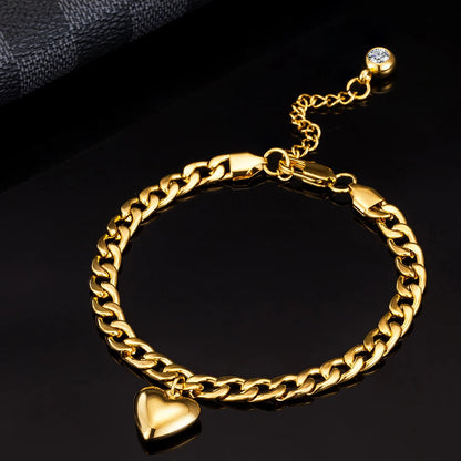 Bracelet de Cheville en Acier Inoxydable Doré pour Femme – Élégance et Style Estival