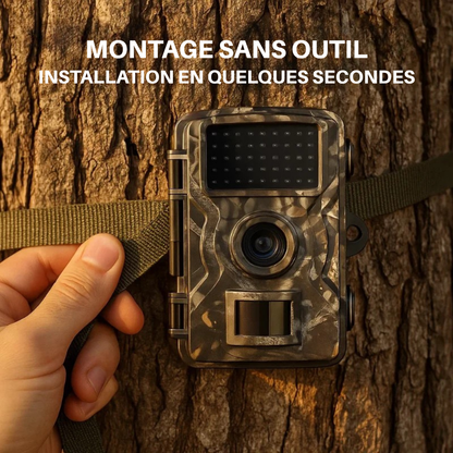 Caméra de chasse 16 MP 1080p - observez la faune même la nuit