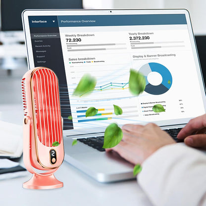 Ventilateur Portable AeroLux Elite – Puissance, Silence et Refroidissement Optimal
