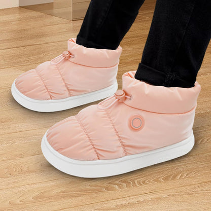 Chaussons chauffants à batterie - 3 niveaux pour des pieds au chaud