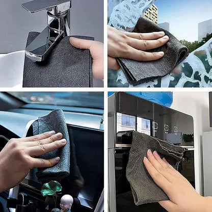 Chiffons microfibres pour vitres et miroirs - un nettoyage sans traces