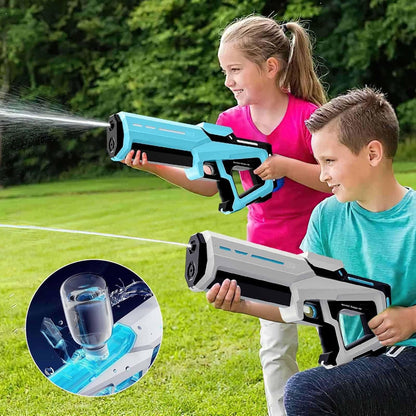 Pistolets à Eau Électriques Automatiques – Le Jeu d’Été Ultime pour Enfants et Adultes