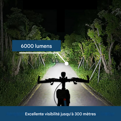 Lumière Avant de Vélo LED Rechargeable – Éclairage Puissant et Sécurisé